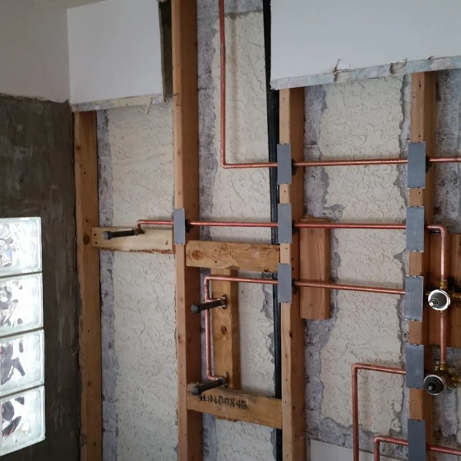 Copper pipe installation for Repiping in San Lorenzo